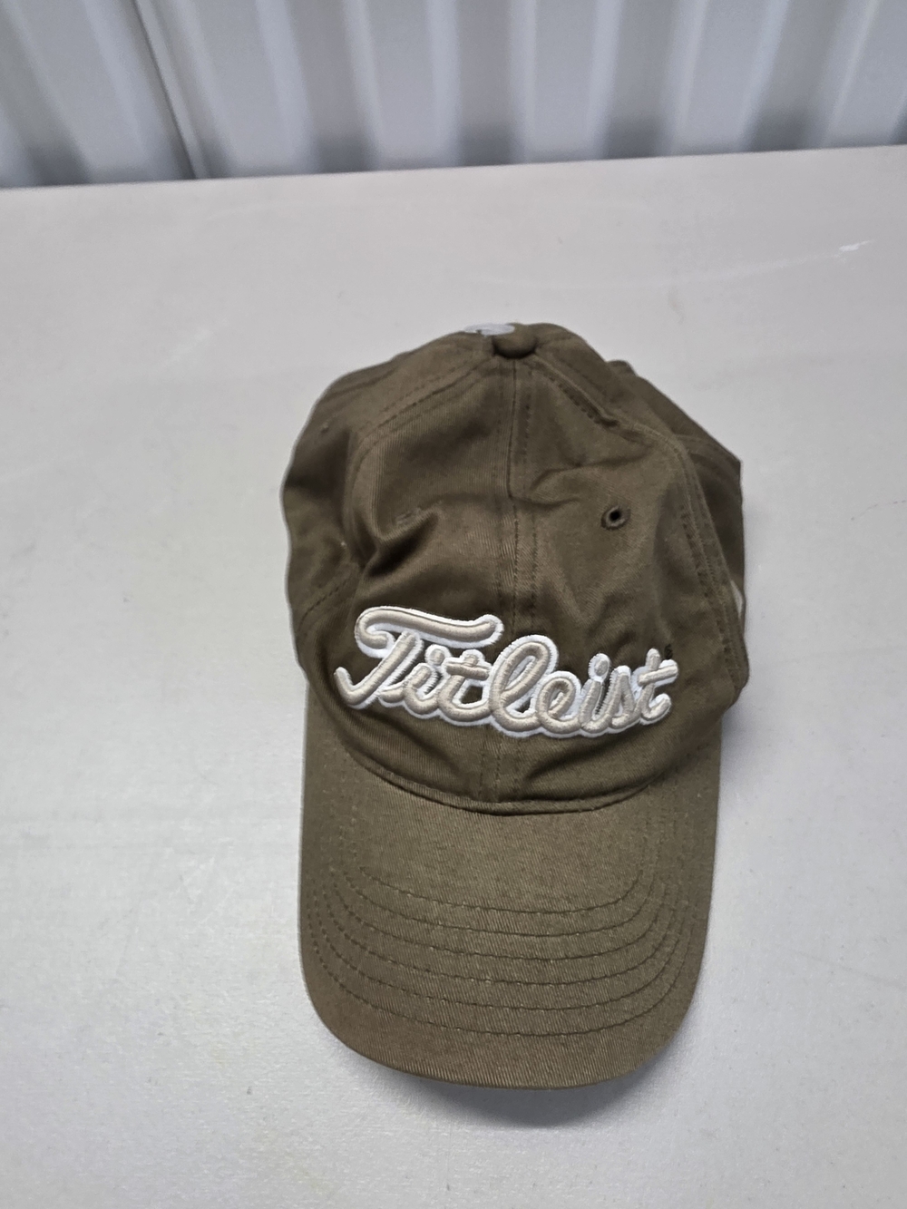 Titleist Hat cap Strapback One Size Black Adjustable Golf FJ Logo